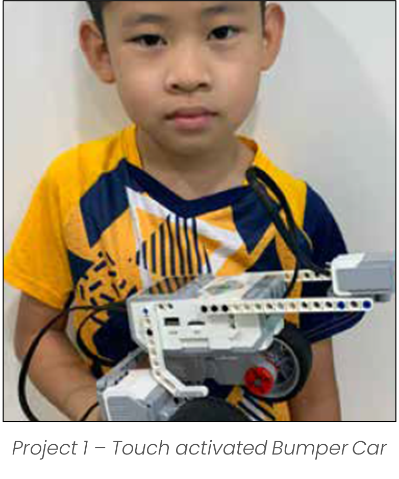 Project 1: Touch activated Bumper Car