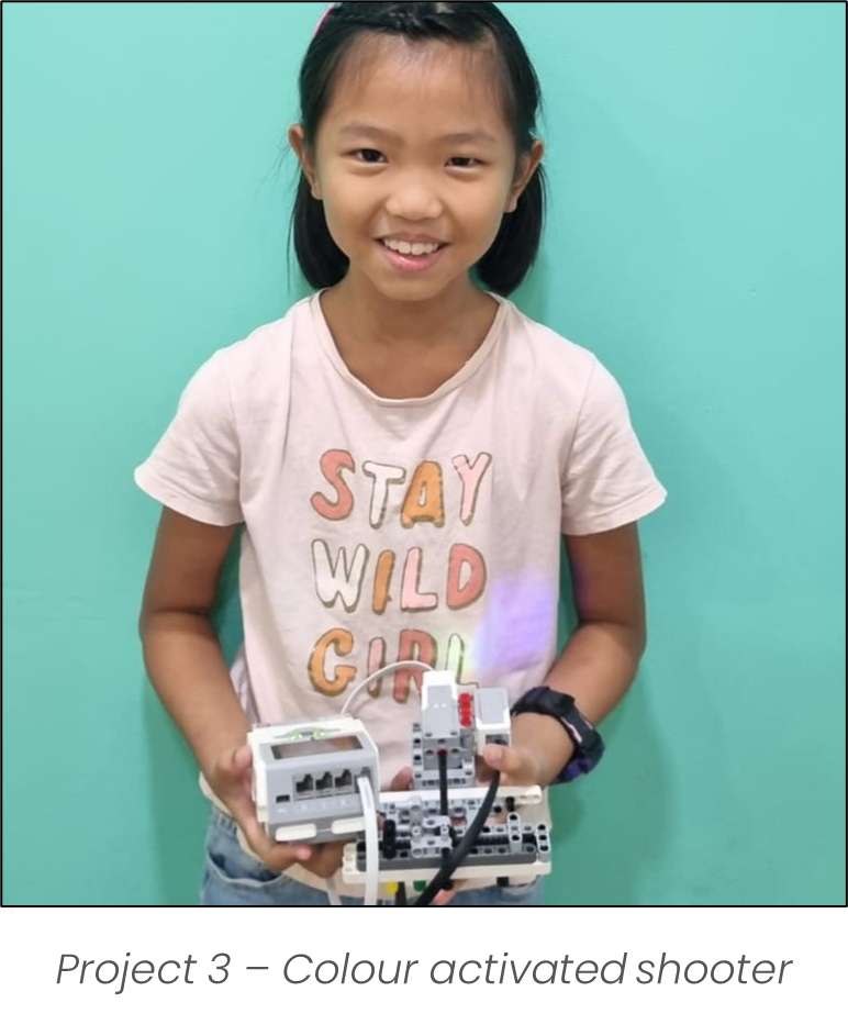 Project 3: Colour activated shooter