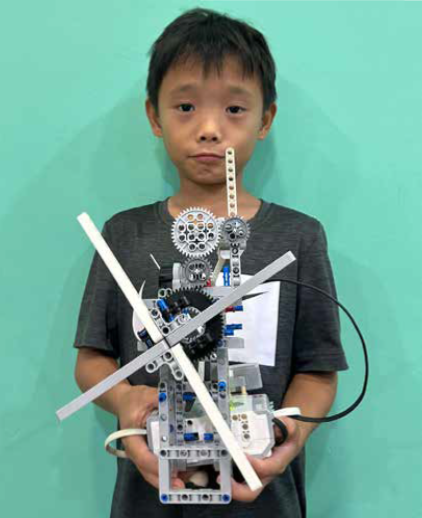 Project 4: Colour and distance sensor activated Windmill