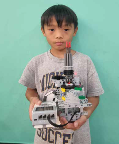 Project 5: Colour and infrared activated spinning top 